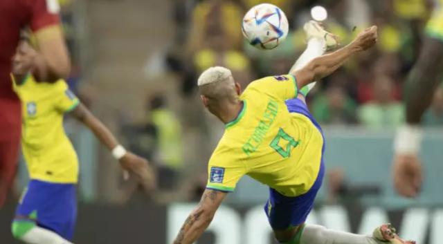 罗纳尔多之后最好桑巴9号 “鸽子”理查利松展翅飞